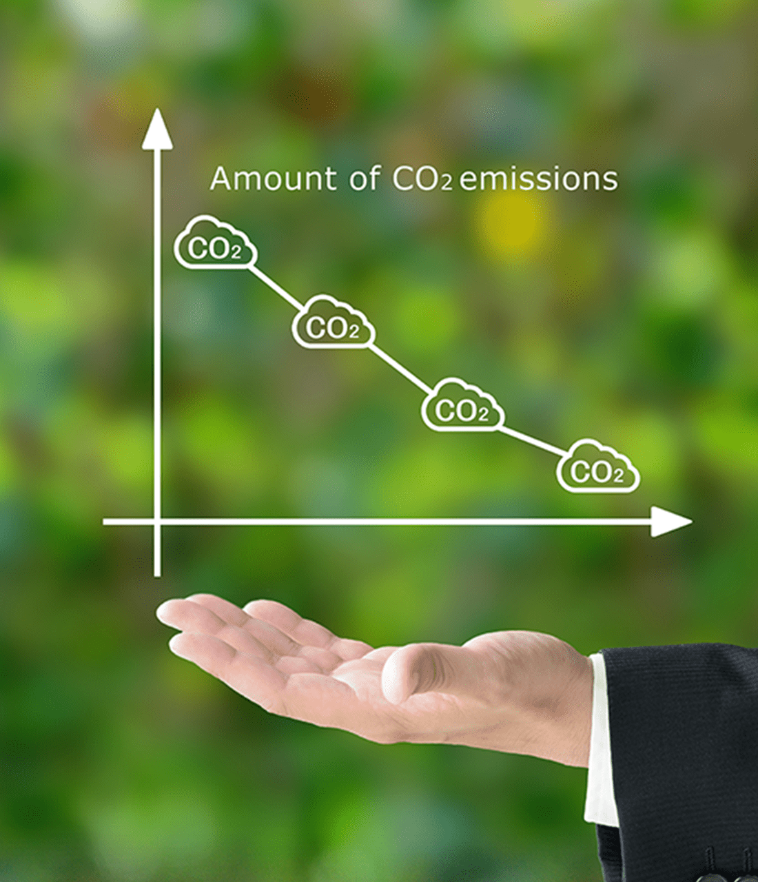 次世代のバイオ燃料を活用し、CO₂排出削減を目指す